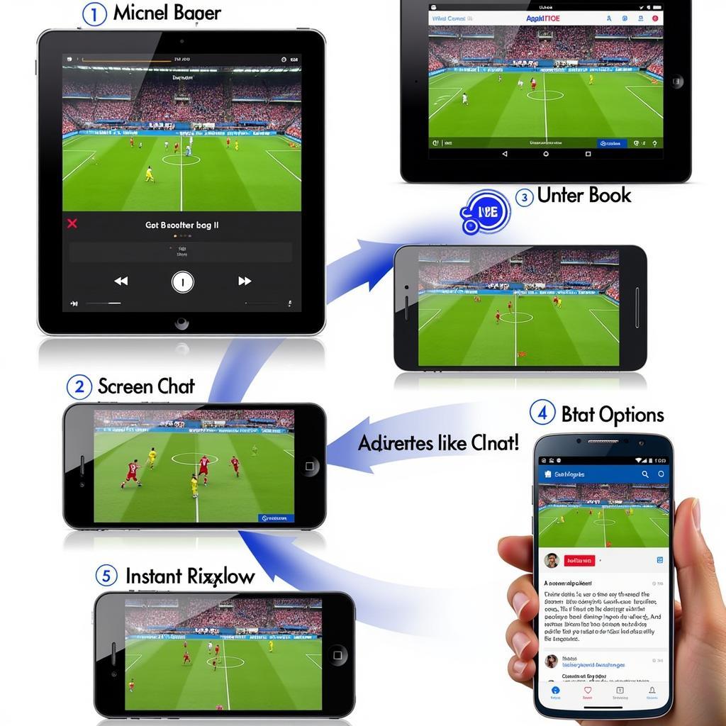 Live Football Streaming on Mobile Devices