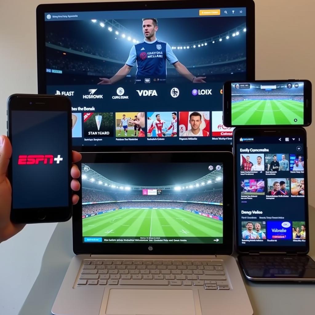 Live Football Streaming Platforms on Different Devices