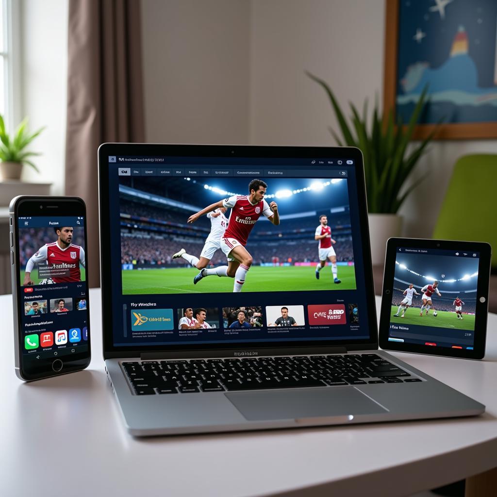 Live Football Streaming Platforms on Different Devices