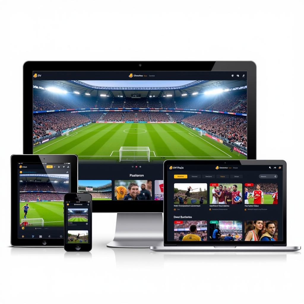 Live Football Streaming Platforms on Various Devices