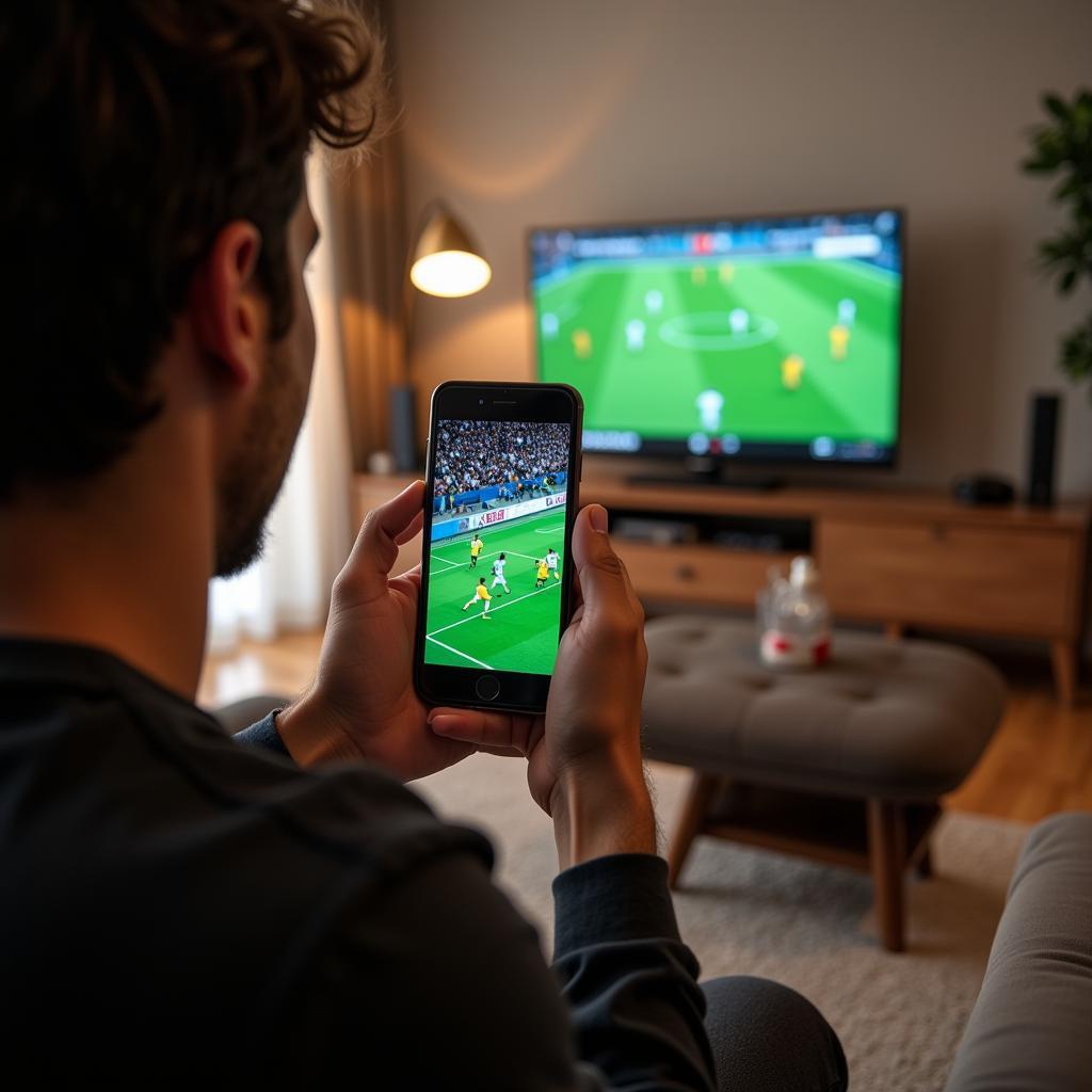 Live Football World Cup App Streaming on Mobile