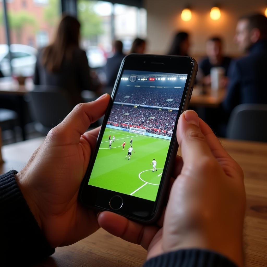 Live Streaming Football on Mobile Devices