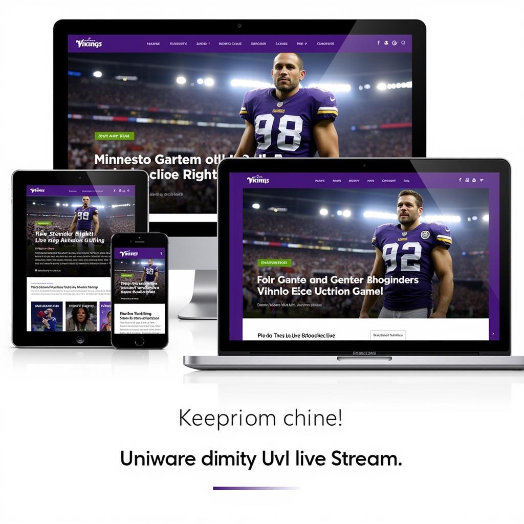 Minnesota Vikings Live Stream Options