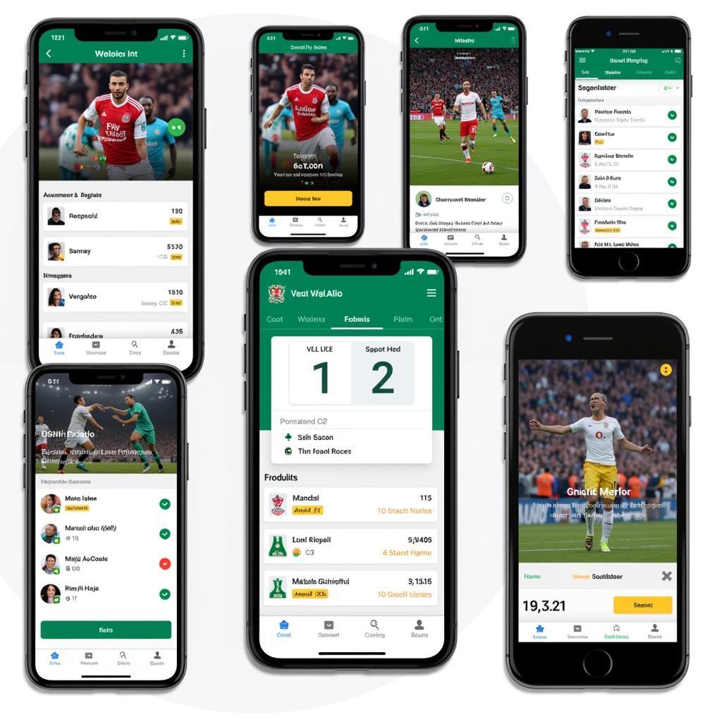 Mobile Apps Displaying Live Football Scores