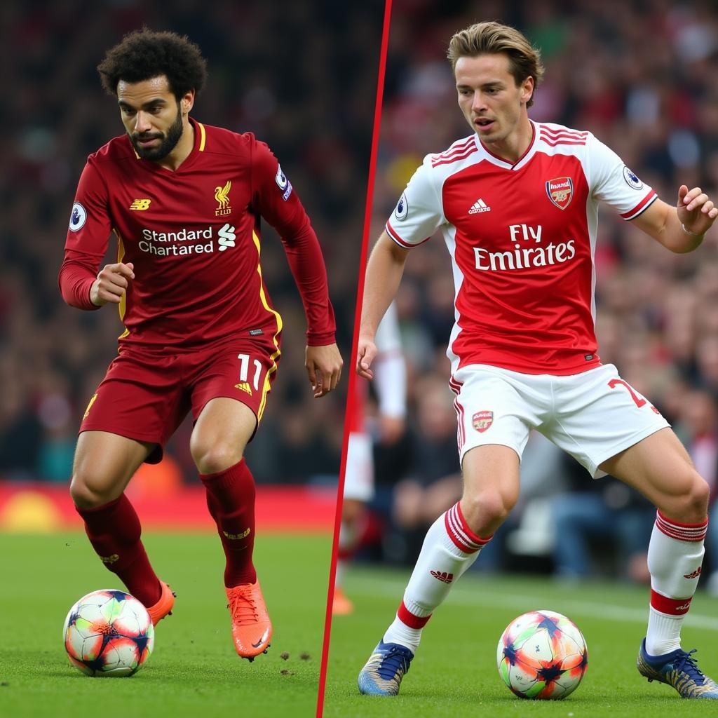 Mohamed Salah vs. Martin Odegaard: The Key Playmakers