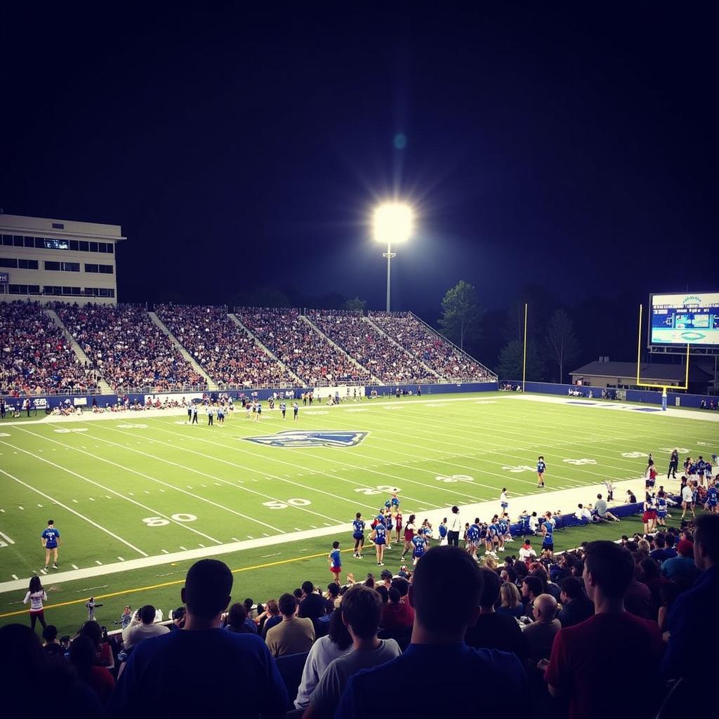 Ocean Springs High School Football Game at the Greyhound Stadium