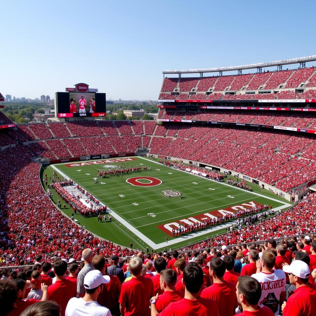 Ohio Stadium on a Buckeyes Game Day