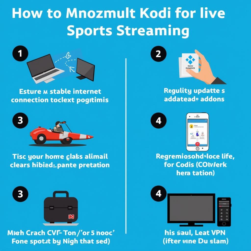 Optimizing Kodi for Live Sports Streaming