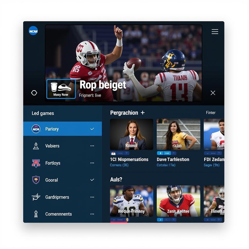 Paramount+ NCAA Football Streaming