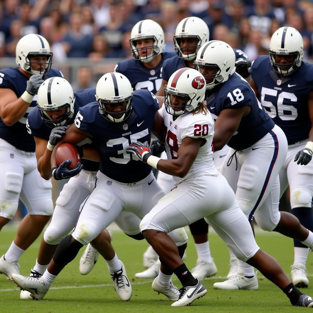 Penn State's Defensive Wall