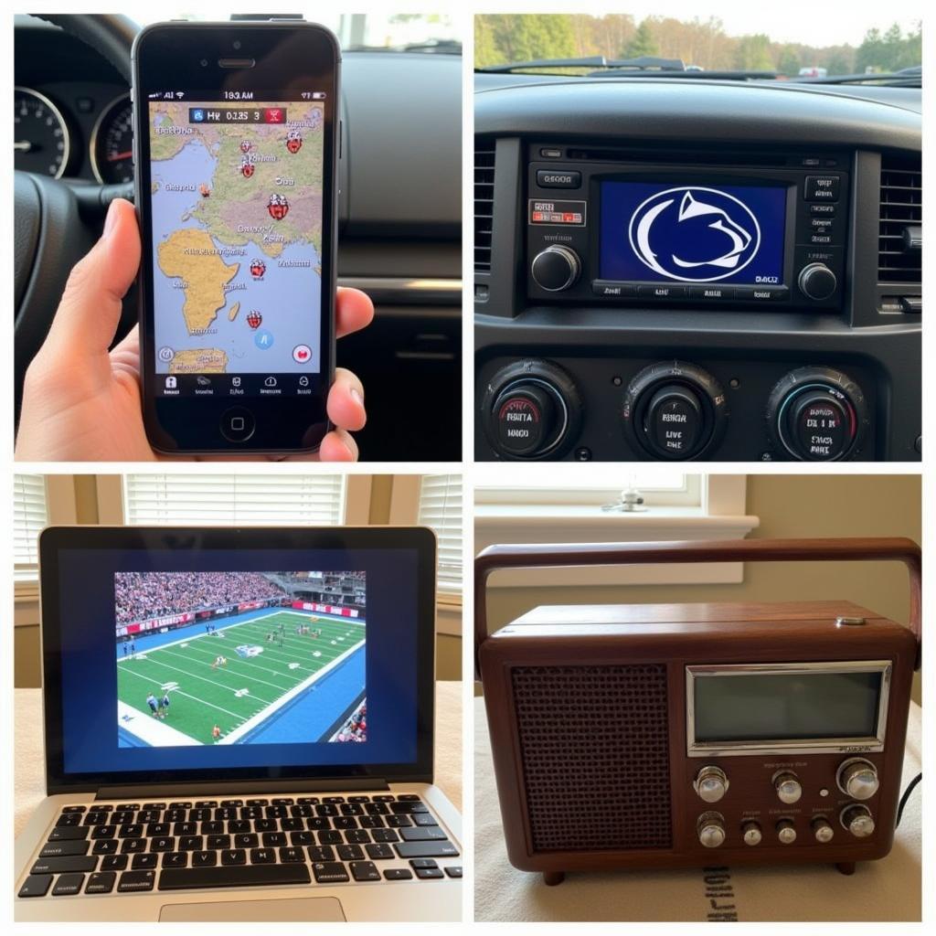 Penn State Football Live Radio Streaming Options