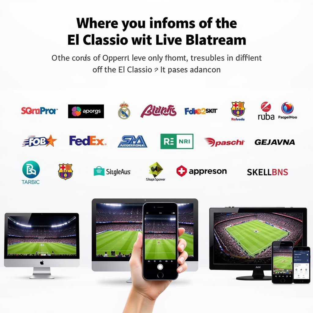 Real Madrid vs Barcelona Live Stream Options