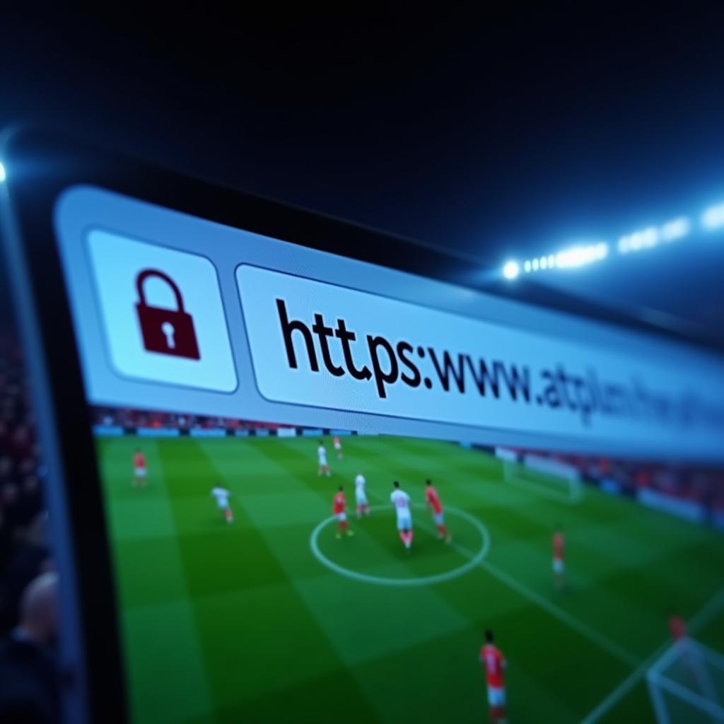 Using a secure football live streaming platform with SSL encryption