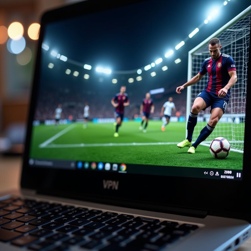 Protecting your device while streaming football with VPN