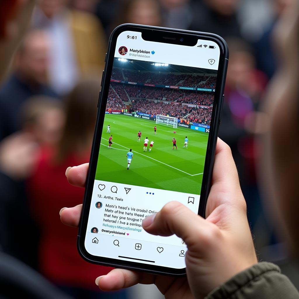 Watching Live Football on Social Media Platforms