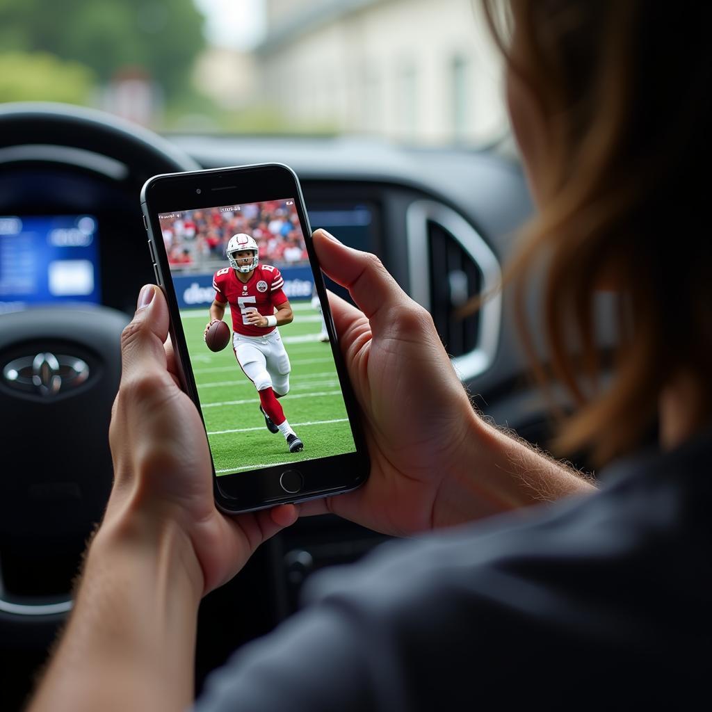 Streaming College Football on Mobile Devices