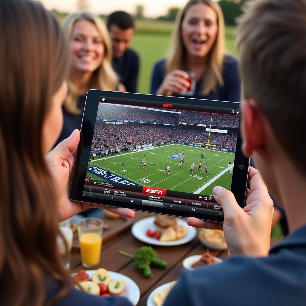 Streaming NCAA Football on ESPN