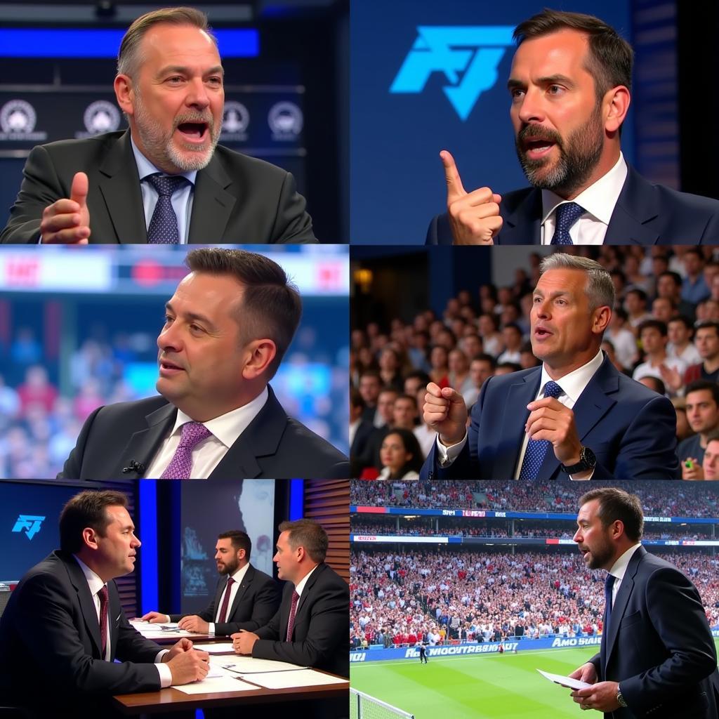 Top Football Commentary Teams in Action