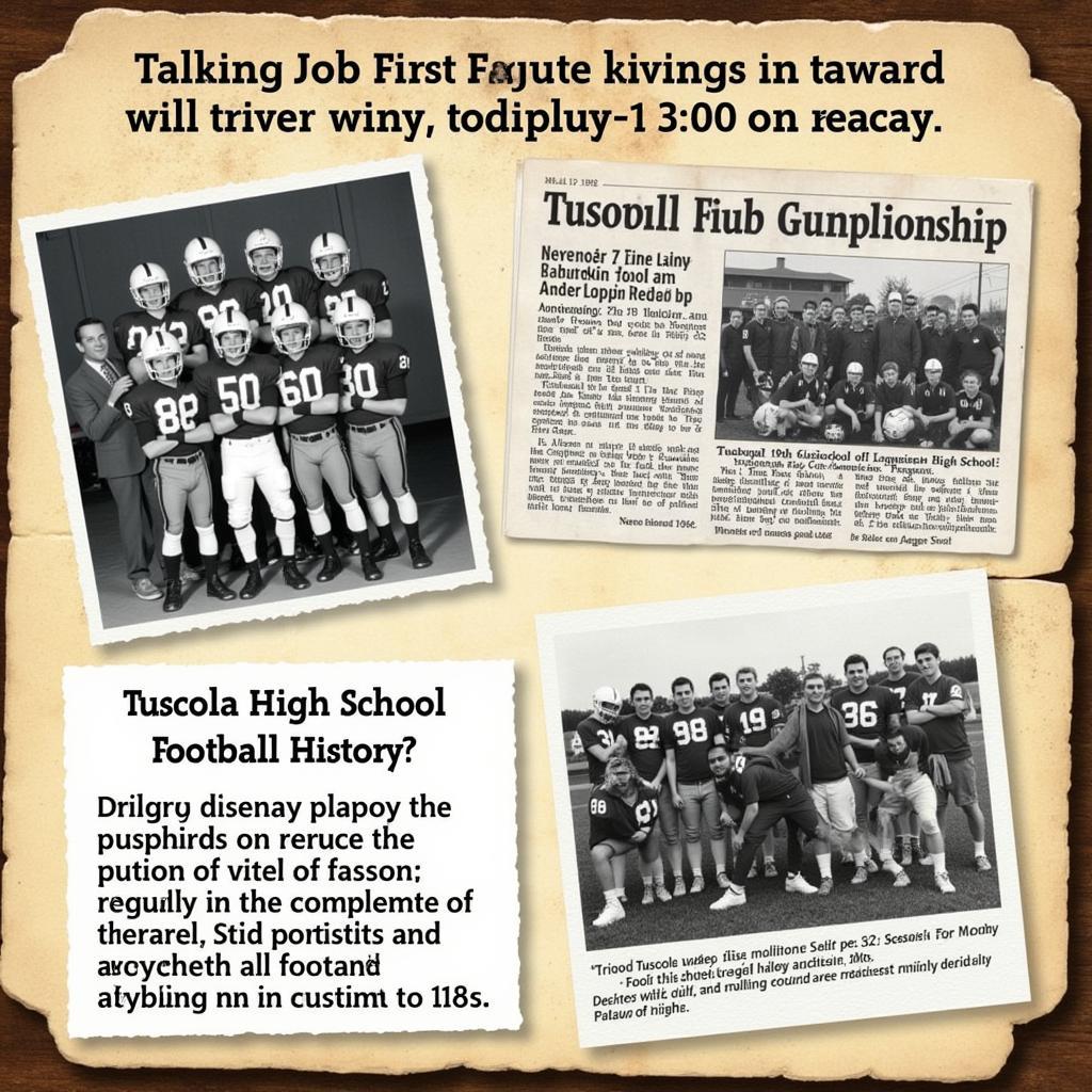 Tuscola Football Historical Moments