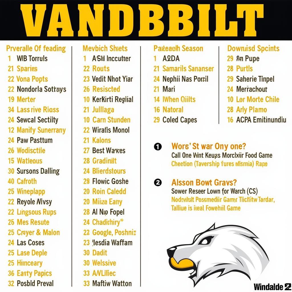 Vanderbilt Football Future Predictions