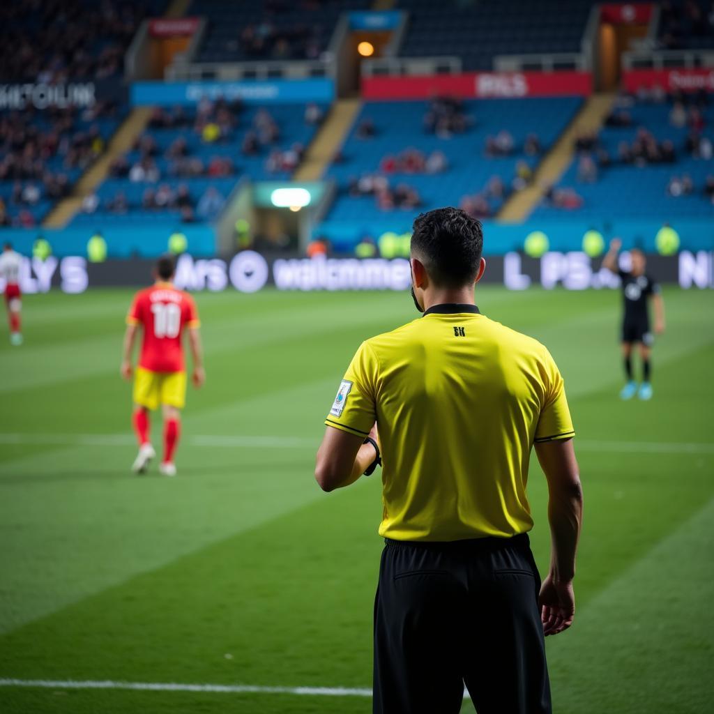 VAR Review during AFC Asian Cup 2019