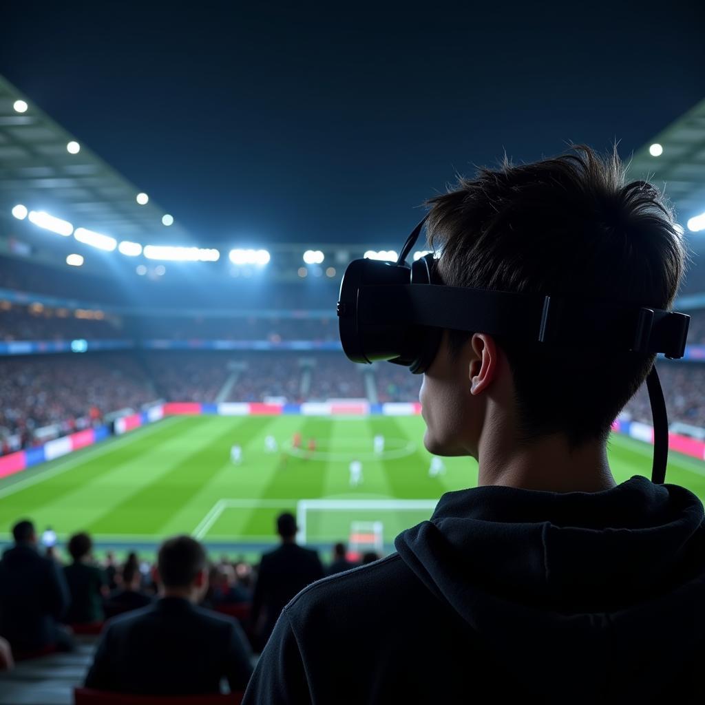 Immersive VR Football Live Stream Experience