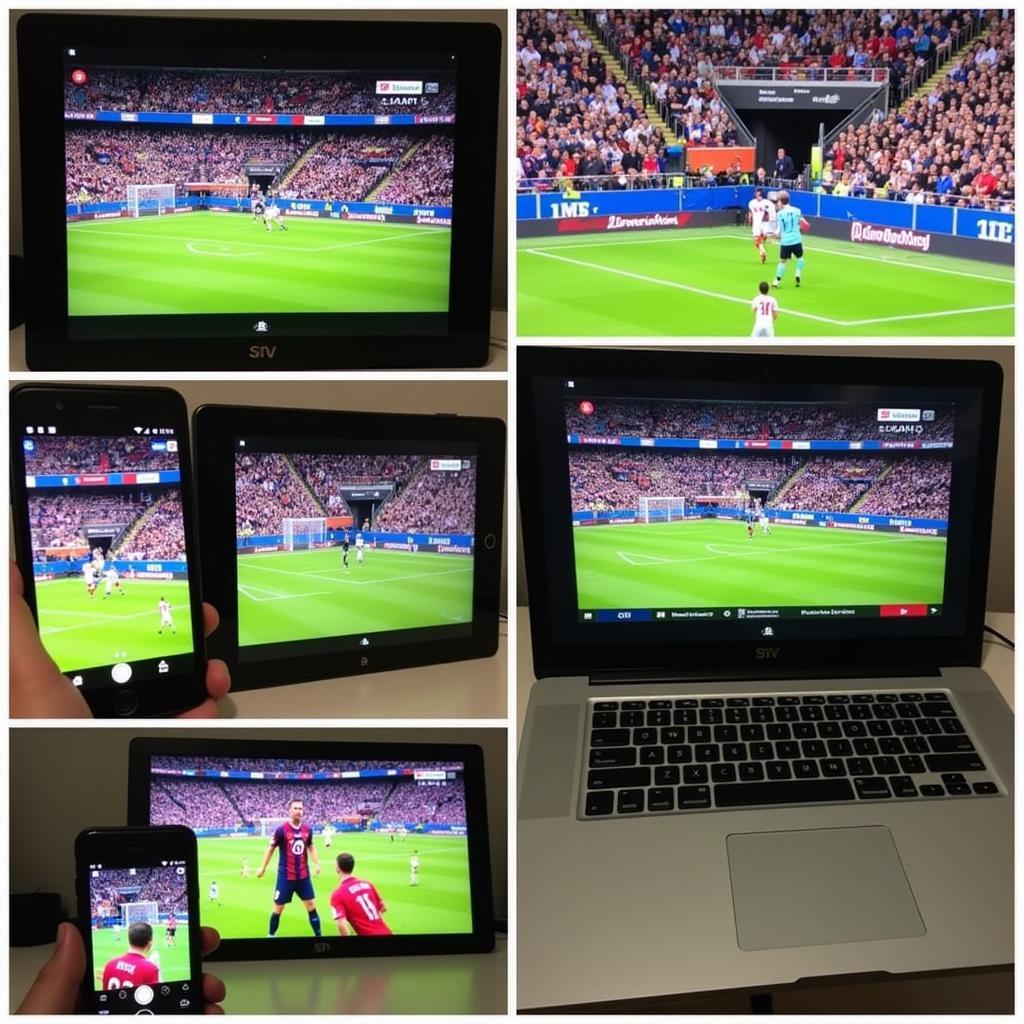 Watching live La Liga football online on various devices