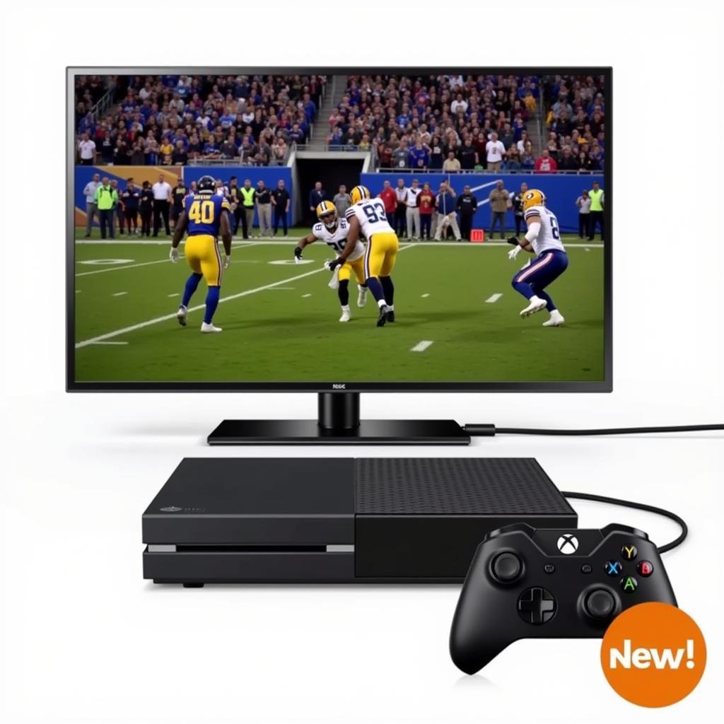 Watching NFL games on Xbox console via streaming apps