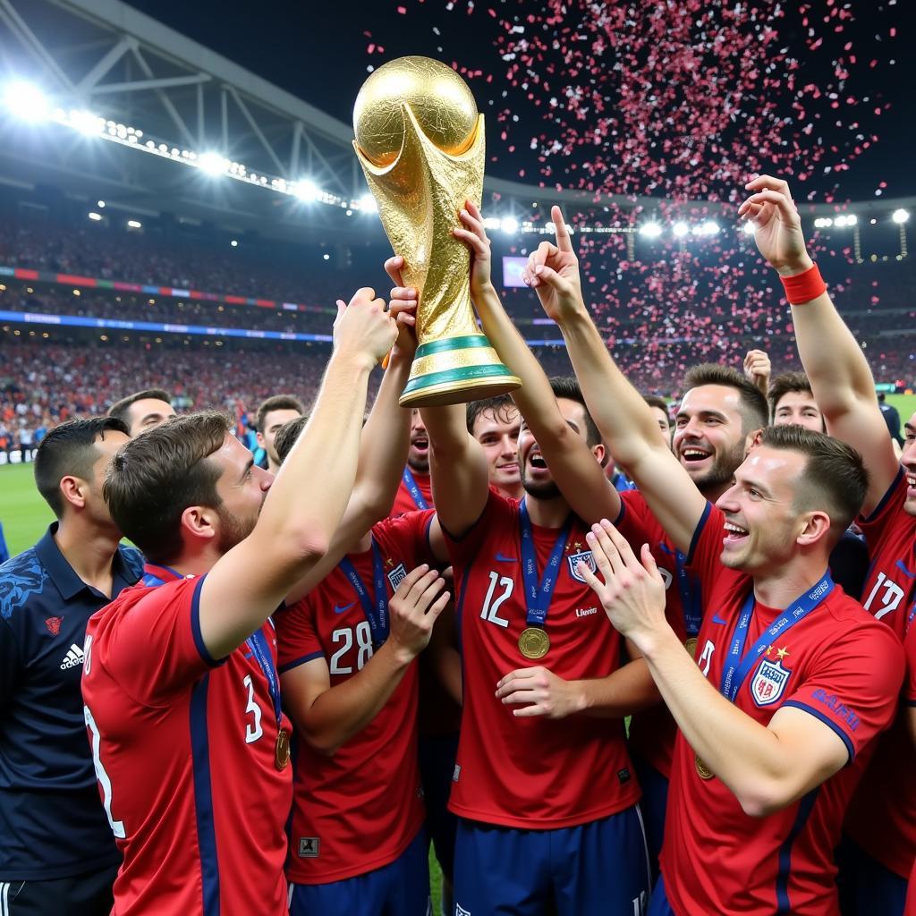 France's World Cup 2018 Victory Celebration